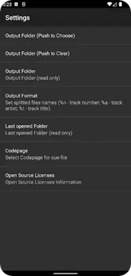 FlacCueSplitter android App screenshot 0