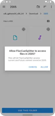 FlacCueSplitter android App screenshot 5